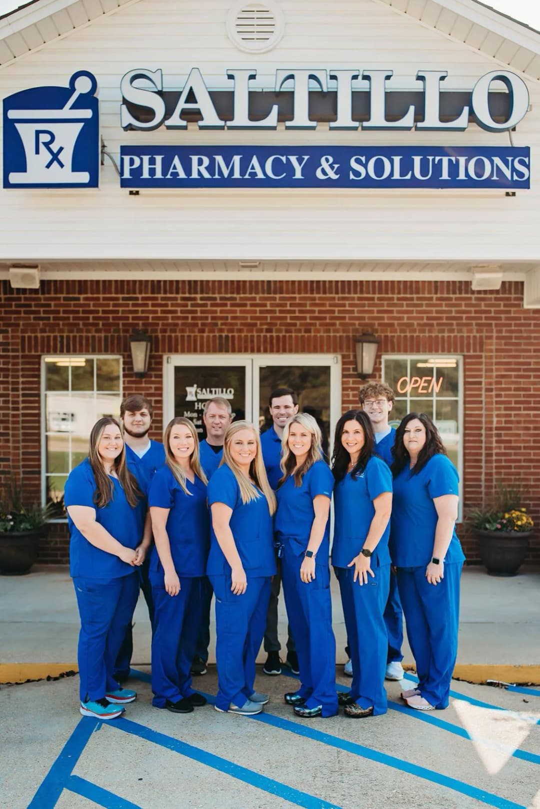 Exterior view of Saltillo Pharmacy & Solutions